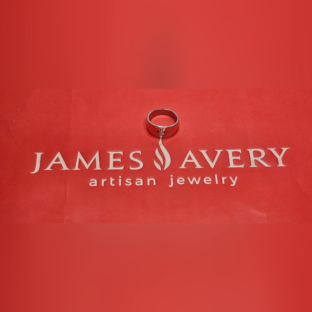 James Avery Sterling Crosslet Ring